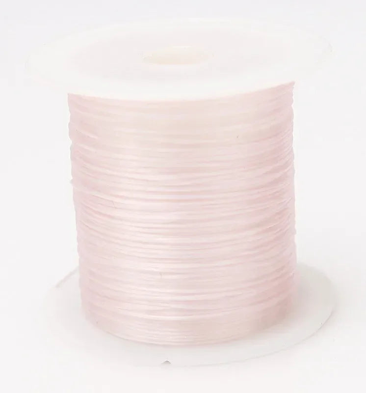 10M Strong Elastic Crystal Beading Cord – 1mm Stretch Thread for DIY Bracelets, Necklaces & Jewelry Making