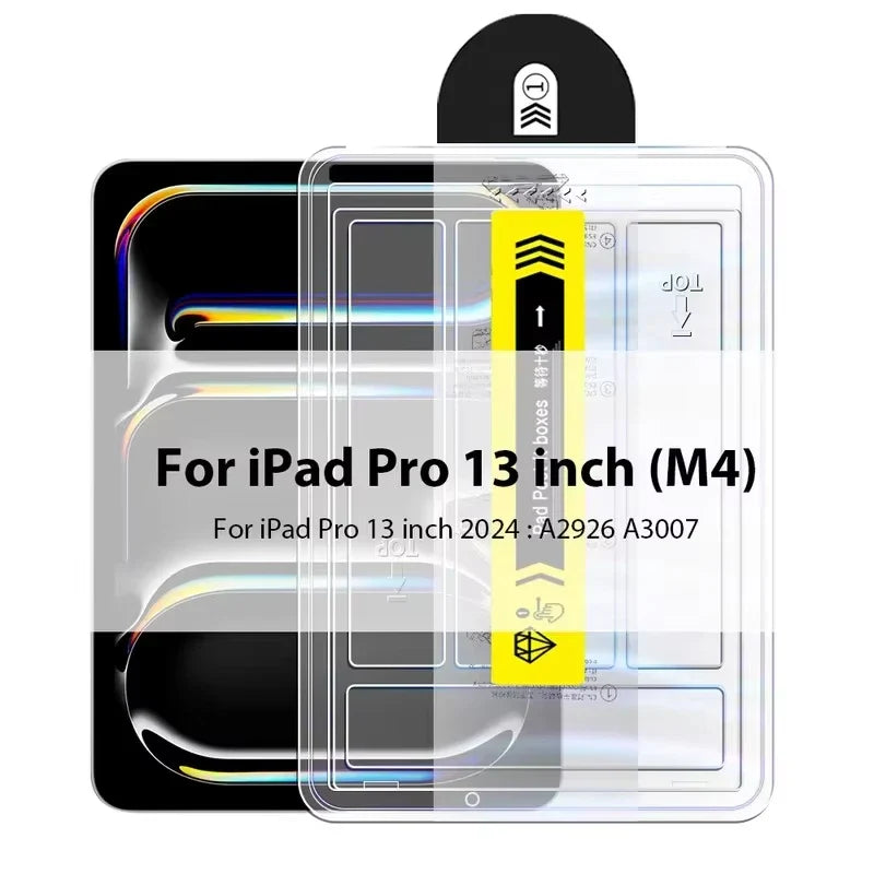 Tempered Glass Screen Protector for iPad – Compatible with 10th Gen, iPad Air, iPad Mini, iPad Pro 11/12.9, 2025 Models