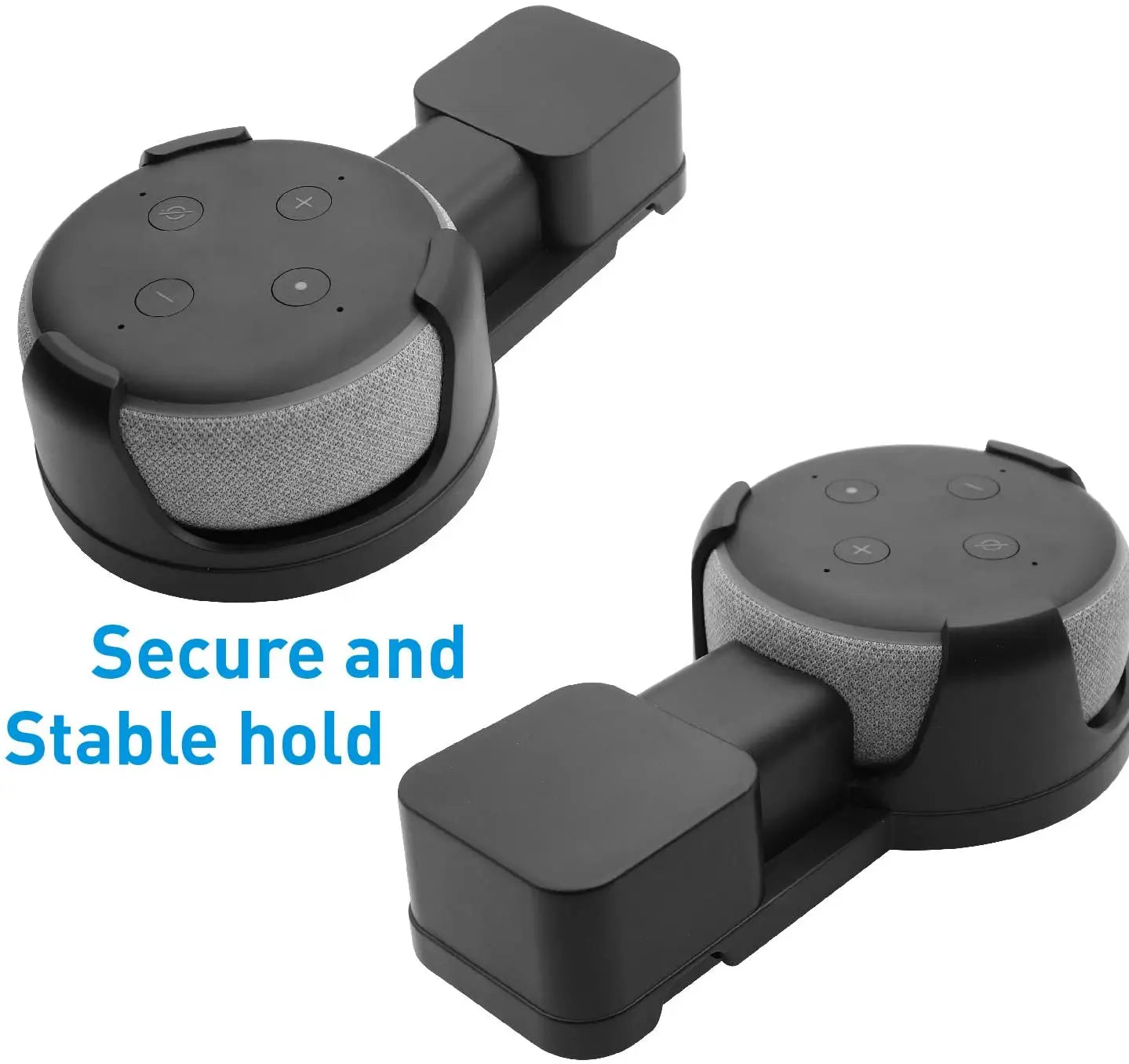 Speaker Wall Mount Holder for Alexa Echo Dot 3rd Gen – Screwless Cable Management Stand Hanger for Indoor Sound Box