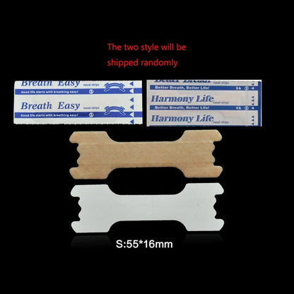 100/500PCS Nasal Breathing Strips — Anti-Snoring Nose Patch for Better Sleep and Easier Breathing