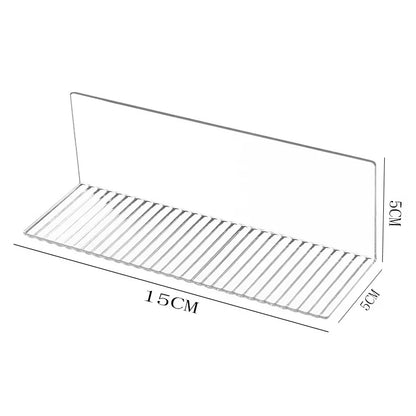 Self-Adhesive Acrylic Wall Mounted Display Shelf — Transparent Figure & Toy Storage Rack Holder