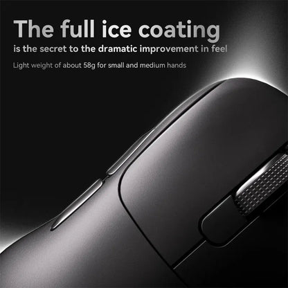 AJAZZ AJ179 PRO PAW3395 Gaming Mouse — Lightweight Wired & Wireless with Magnetic Charging Base, Ergonomic Macro Mouse for PC & Laptop