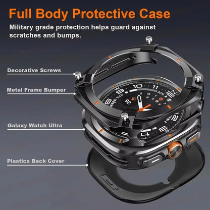 Luxury Armor Aluminum Alloy Case Cover for Samsung Galaxy Ultra 47mm — Protective Metal Bumper for Galaxy Ultra 2025
