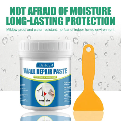 100g Multipurpose Ceramic Repair Adhesive – Strong Bonding Professional Repair Agent with Scraper for Bathroom Walls & Floors