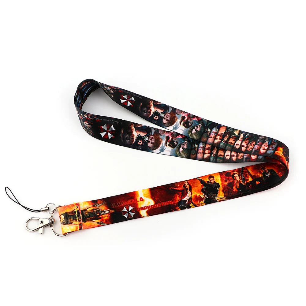 JY537 Umbrella Movie Lanyard – Keychain, ID Card Cover, Mobile Phone Charm & Badge Holder Neck Strap Accessories