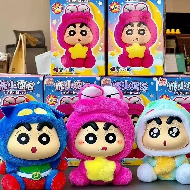 Crayon Shin-Chan Blind Box Plush Toy — Fantasy Series Action Figure for Kids