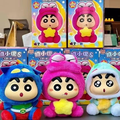 Crayon Shin-Chan Blind Box Plush Toy — Fantasy Series Action Figure for Kids