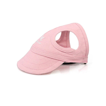 Adjustable Pet Dog Baseball Cap – Cute Travel Sun Visor Hat with Ear Holes | Outdoor Breathable Sport Pet Cap for Dogs