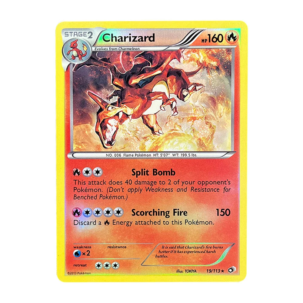 PKM Holographic Trading Cards – Charizard EX, GX, Rainbow Blastoise VMAX, Darkrai VSTAR for Collectors, Battles & Gifts