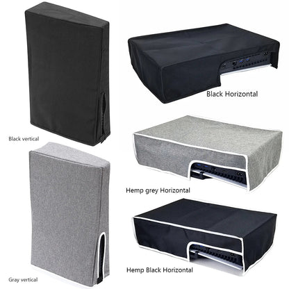 Dust Cover Case for PS5/PS5 Slim Console – Anti-Scratch, Dustproof, Waterproof Protective Shell, Washable Game Accessories