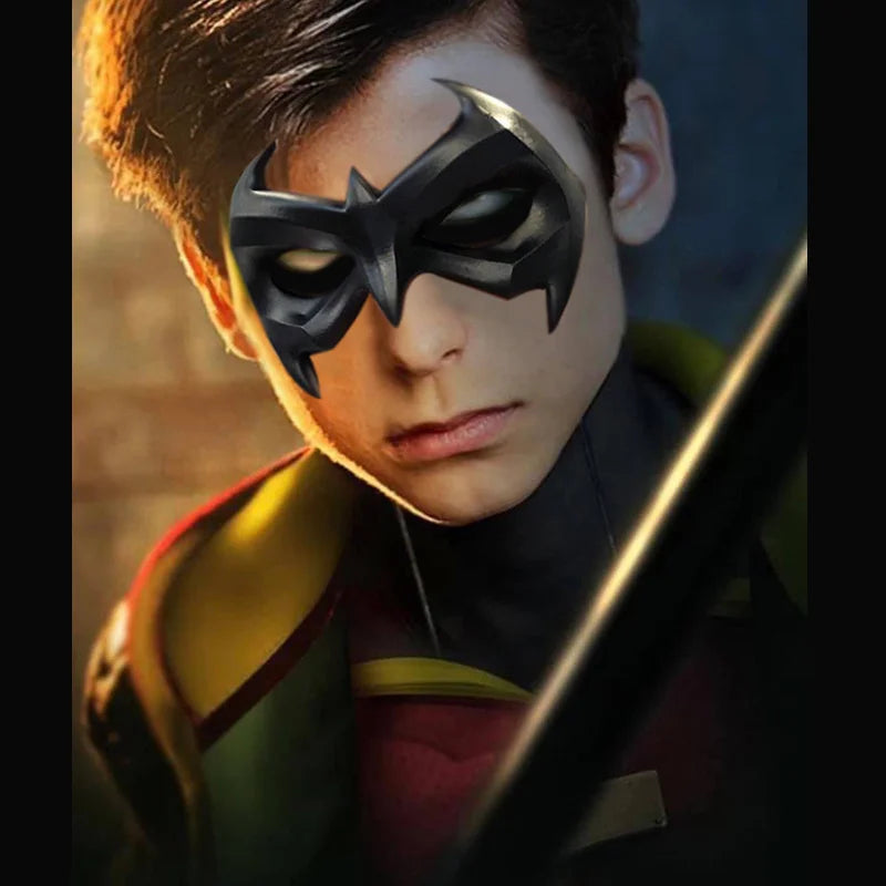 Handmade Nightwing Cosplay Eye Patch Mask – Blue Halloween & Christmas Party Accessory