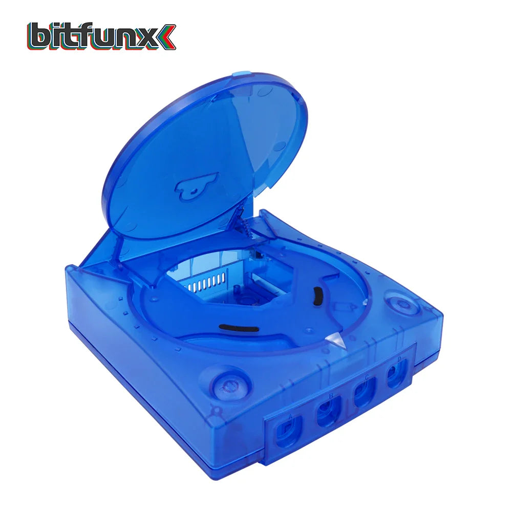 Bitfunx Translucent Replacement Plastic Shell Case for SEGA Dreamcast DC