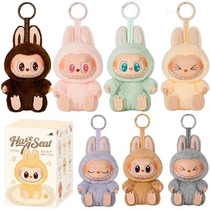 High-Quality Cute Labubu The Monsters Box Toy – Cardiac Macarone Kawaii Figure Model Bag, 1:1 Replica Gift