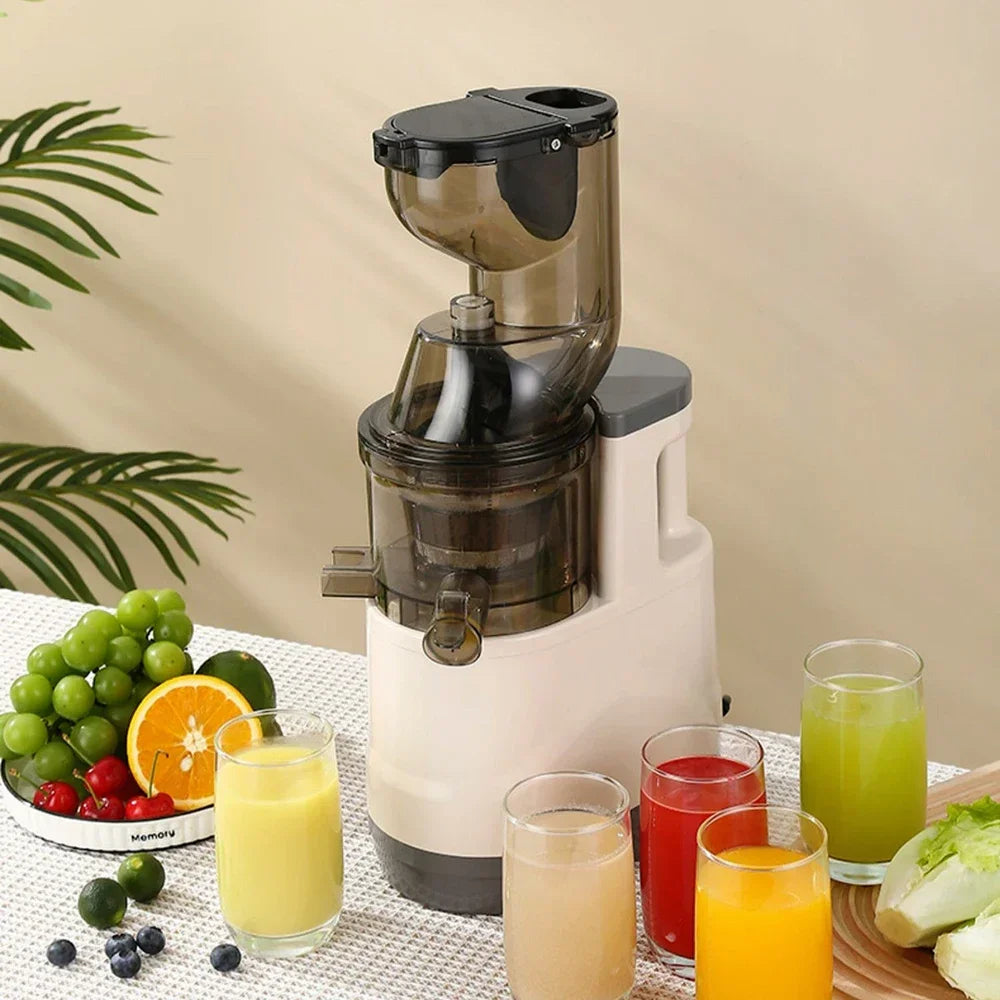 Houselin 7" Cold Press Juicer — Masticating Juicer Machine for Fruits & Vegetables