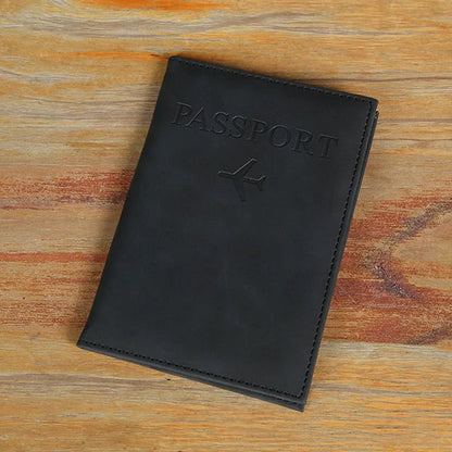 World Map Lover Passport Cover – Hot Stamping Travel Passport Holder Case for Men & Women, Fashion Wedding Gift Organizer