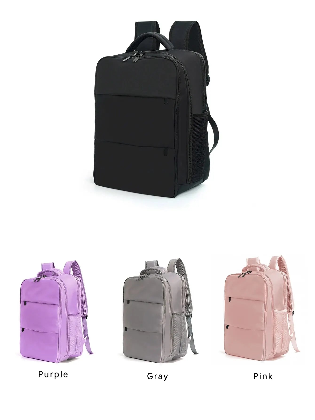 16 Inch Unisex Laptop Backpack - Large-Capacity, Lightweight, Waterproof, Durable, Multi-Functional Business Travel Bag