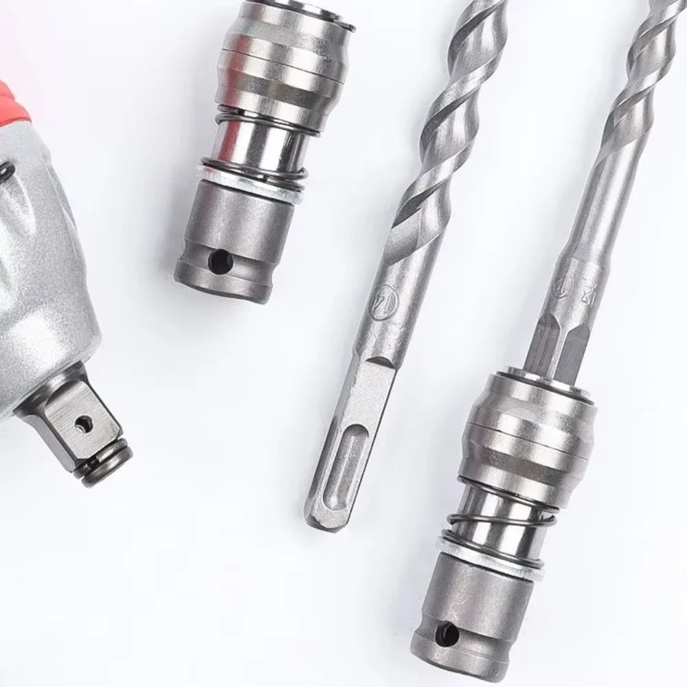 High Power Electric Hammer Conversion Adapter – Lightweight Square Interface Converter Tool for Impact Drill & Construction Use