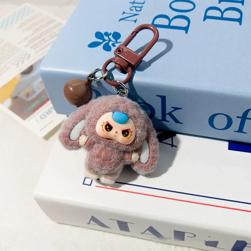 Kawaii Plush Keychain – Cute Aesthetic Bag Charm for Women, Wedding & Party Gifts