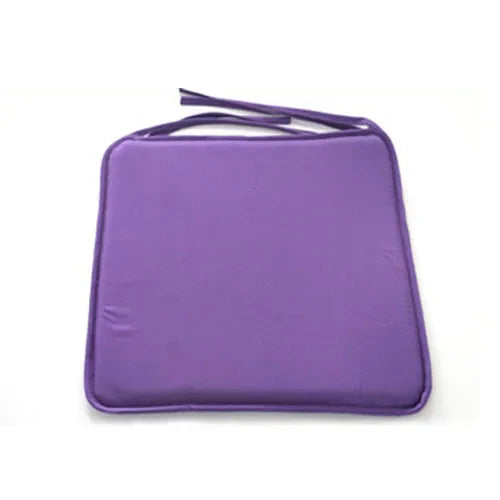 Candy Color Non-Slip Chair Cushion – Soft Seat Pad with Back Support, Fixed Cushion for Home Décor