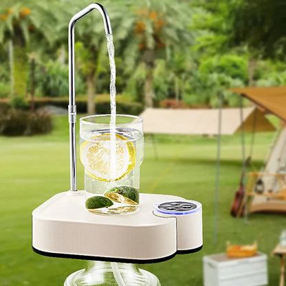 Electric Rechargeable Water Pump – Automatic Smart Dispenser for Gallon Water Bottles, Portable for Home & Office
