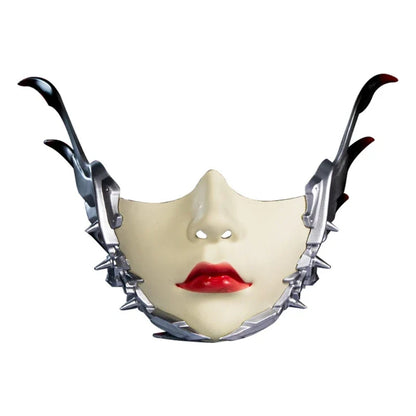 Adult Mechanical Half-Face Masquerade Mask — Cosplay & Halloween Dress-Up Prop for Men & Women Gift
