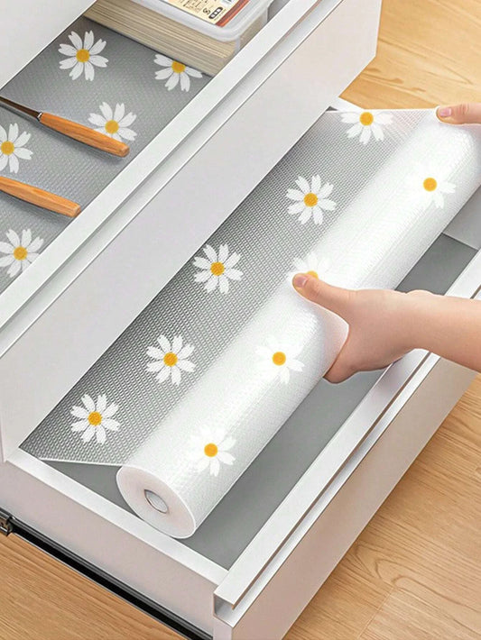 Daisy Shelf Liner — Waterproof EVA Kitchen Cabinet, Fridge & Drawer Mat