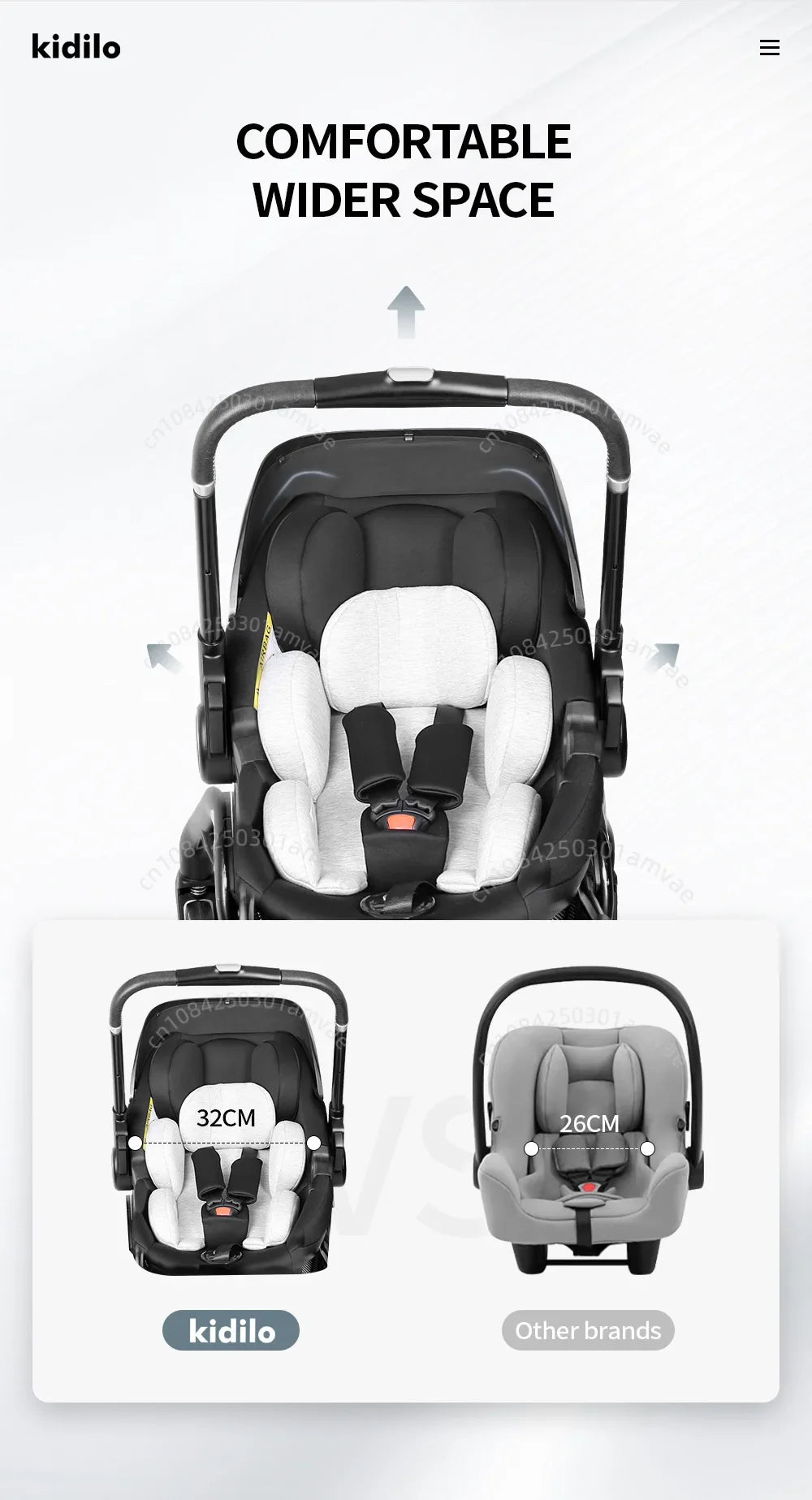 Multi-Functional Newborn Baby Stroller — Portable 4-in-1 Sleeping Basket, Safety Seat & Travel Cart