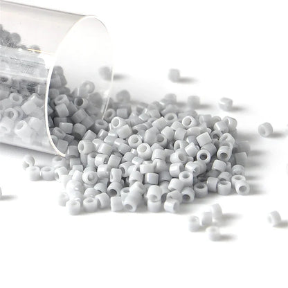Miyuki Delica Seed Beads - 11/0 Glass Beads for DIY Jewelry, Bracelet Making & Craft Projects