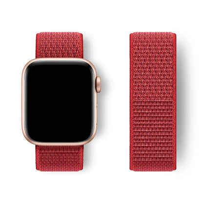Sport Loop Strap for Apple Watch Band 40mm–49mm – Compatible with Series 3–10, SE & Ultra Adjustable Bracelet