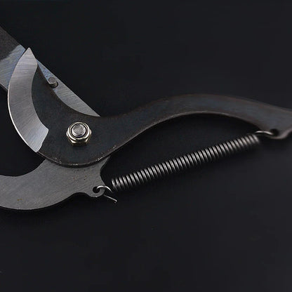High-Altitude Extendable Lopper & Pruning Saw | Rope-Assisted Tree Branch Cutter for Fruit Trees | Garden Trimmer Tool