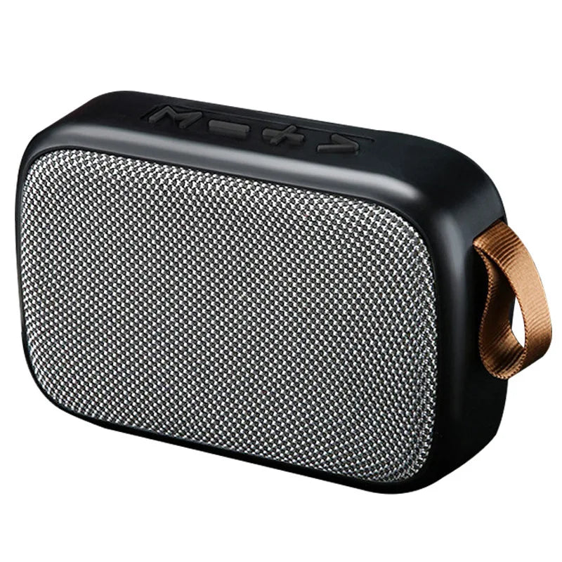Wireless Mini Bluetooth Speaker – Fabric Design, TF Card Support, 3D Stereo Sound for Outdoor Use