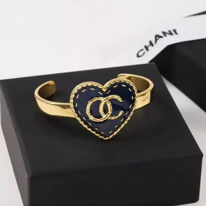 Gold Enamel Hollow Narrow Bracelet & Colorful Earrings Set — Classic Fashion, Lightweight Alloy Jewelry with Luxury Look