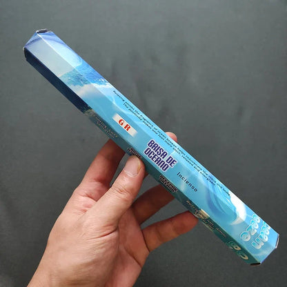 20 Sticks Indian Incense – White Sage, Lavender, Yoga & Sea Breeze Scents for Meditation, Air Purification & Aromatherapy
