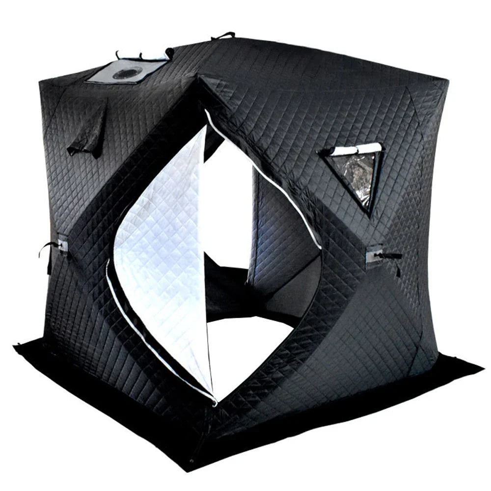 Easy Set-Up Winter Ice Fishing Tent – Portable Waterproof & Windproof Shelter for Ice Fishing