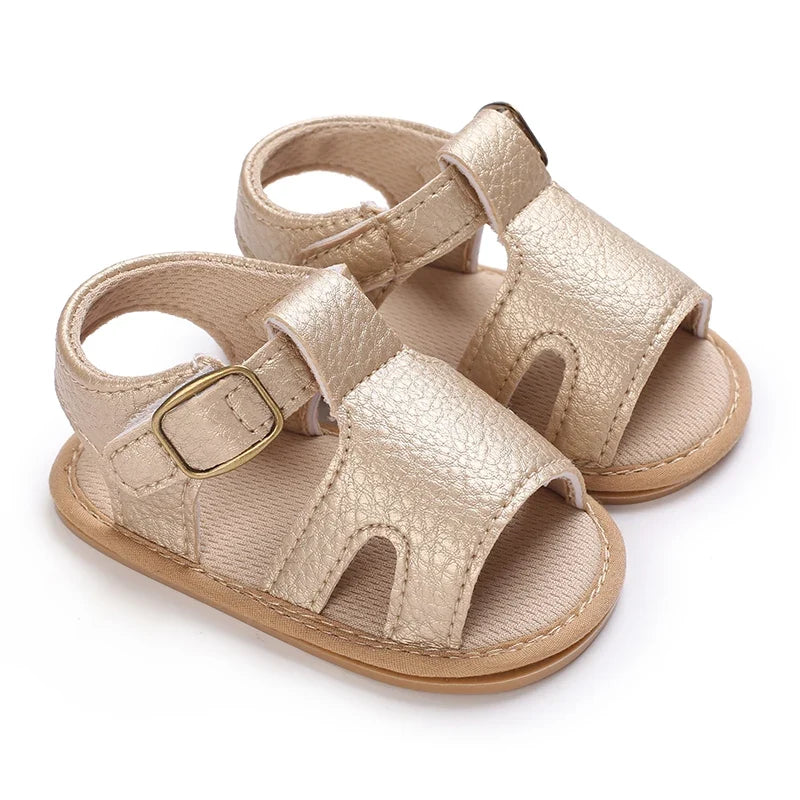 Infant Boy Pre-Walker Sandals - Breathable Soft Sole Casual Walking Shoes for 0–1 Year