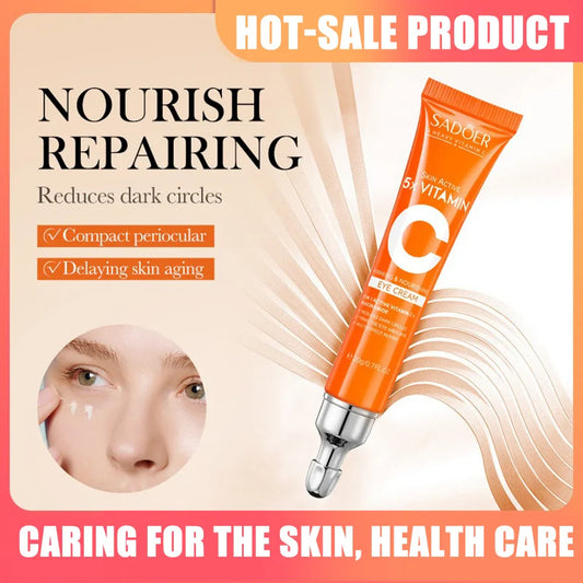 Fast-Acting Eye Cream Gel — Anti-Wrinkle, Firming, Dark Circle & Eye Bag Removal, Anti-Puffiness Brightening Eye Care