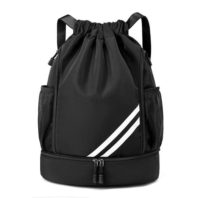 Fitness & Sports Backpack | Gym Bag for Women & Men, Basketball, Soccer, Football Storage with Drawstring Training Knapsack