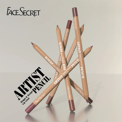 Face Secret Artist Shape Sculpt Lip Liner Set – Weightless, Precise, Super Soft & Blendable Matte Texture