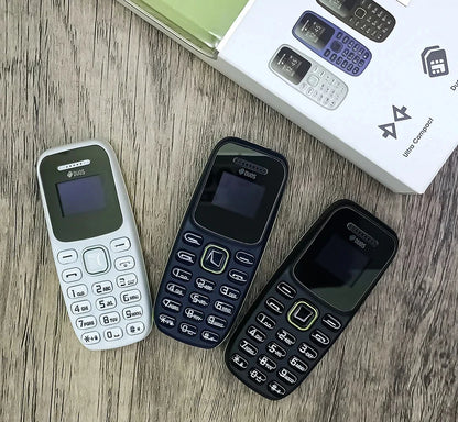 SERVO BM310 Mini Mobile Phone – Dual SIM, Call Recording, Magic Voice, Blacklist, MP3 Player, 2G Tiny Button Cellphone