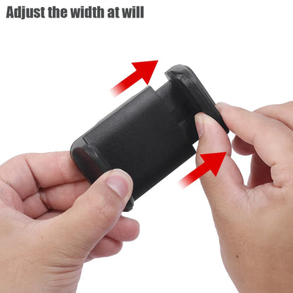 Universal Car Phone Holder — Back Seat Headrest Mount Clip for Kids with Adjustable Stand Bracket
