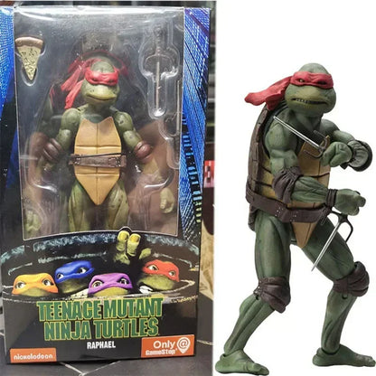 Ninja Turtle NECA 1990 Film Version Anime Figure – Limited Edition PVC Action Model Statue, Birthday Gift Ornament