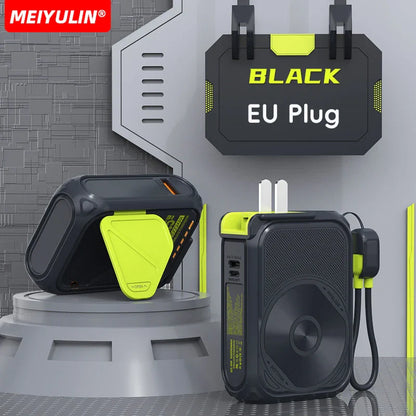 20000mAh Magnetic Wireless Power Bank – 10000mAh Portable Fast Charging Stand with USB Cable for iPhone, Samsung, Xiaomi