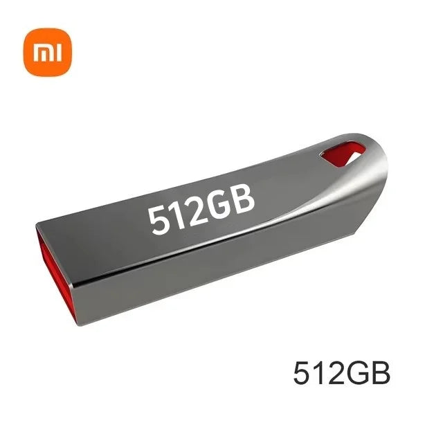 Xiaomi 2TB USB 3.0 Metal Flash Drive - High-Speed Pendrive, Available in 1TB, 512GB, 256GB, Waterproof USB Storage