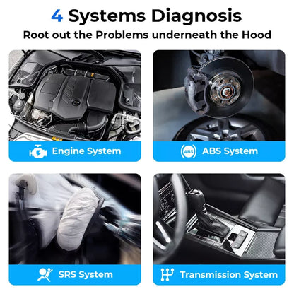 Topdon ArtiDiag500 OBD2 Car Diagnostic Scanner All Systems Engine ABS SRS Airbag Code Reader