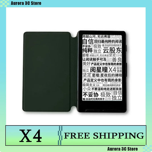 XTEINK X4 4.3" Portable E-Book Reader – 220ppi Ink Screen, 16GB, Lightweight & Magnetic