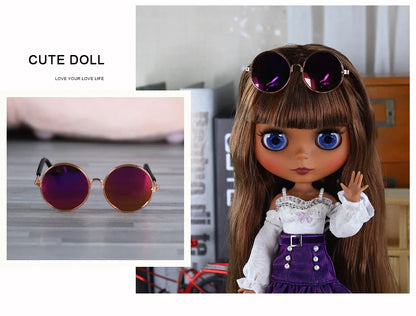 ICY DBS Blythe Doll 1/6 BJD – 30cm Joint Body Set with Random Eyes, Anime Girl Toy Gift