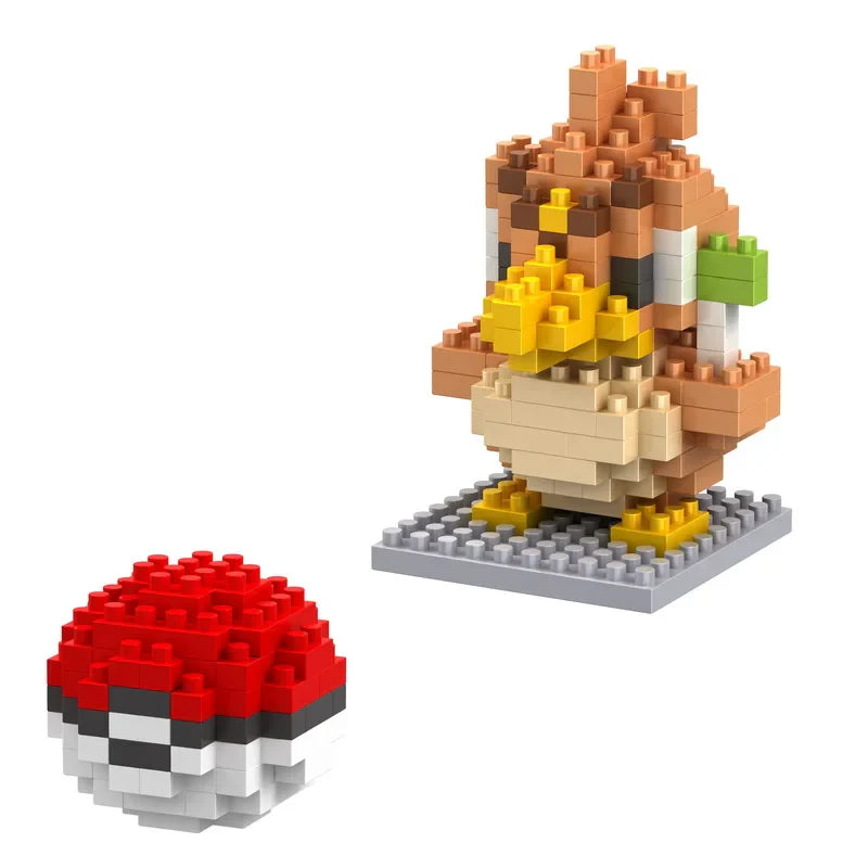 Pokemon Building Block Toy Set – Pikachu, Charizard, Blastoise, Bulbasaur & Gengar Anime Brick Figures for Kids Gift (75 Styles)