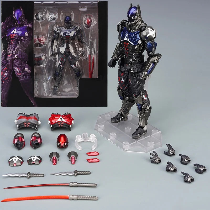 AMAZING YAMAGUCHI Arkham Knight Action Figures — Batman, Red Hood & Robin Jason Todd | Figuarts Game Model Collectible Christmas Gift