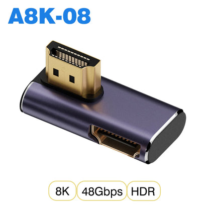 HDMI-Compatible Cable Adapter – Mini/Micro HDMI to HDMI 2.1 Converter, 48Gbps, 8K60Hz, 4K120Hz for PS4, PS5, Laptop, PC, Projector
