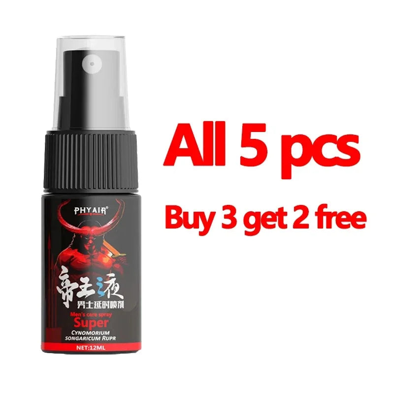 Male Delay Spray – Long-Lasting 60-Minute Premature Ejaculation & Erection Aid for Men Adult Product